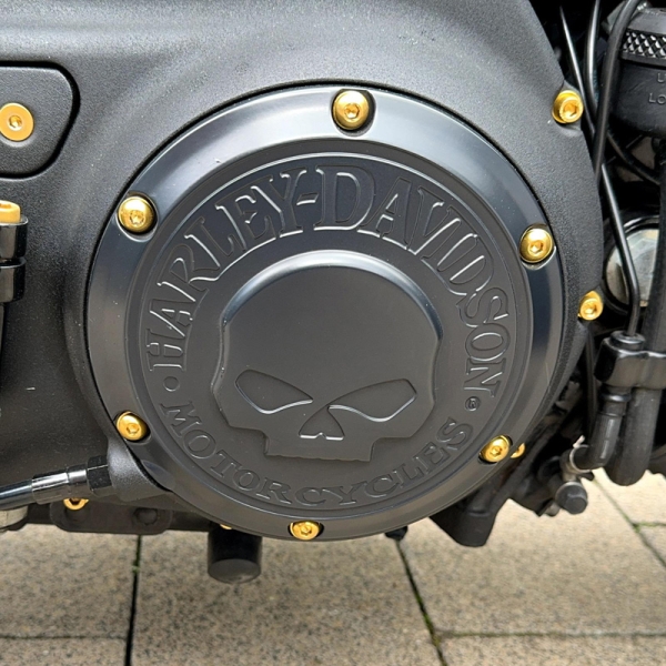 Primary und Derby Deckel Schrauben - pass. f. Sportster ab 04